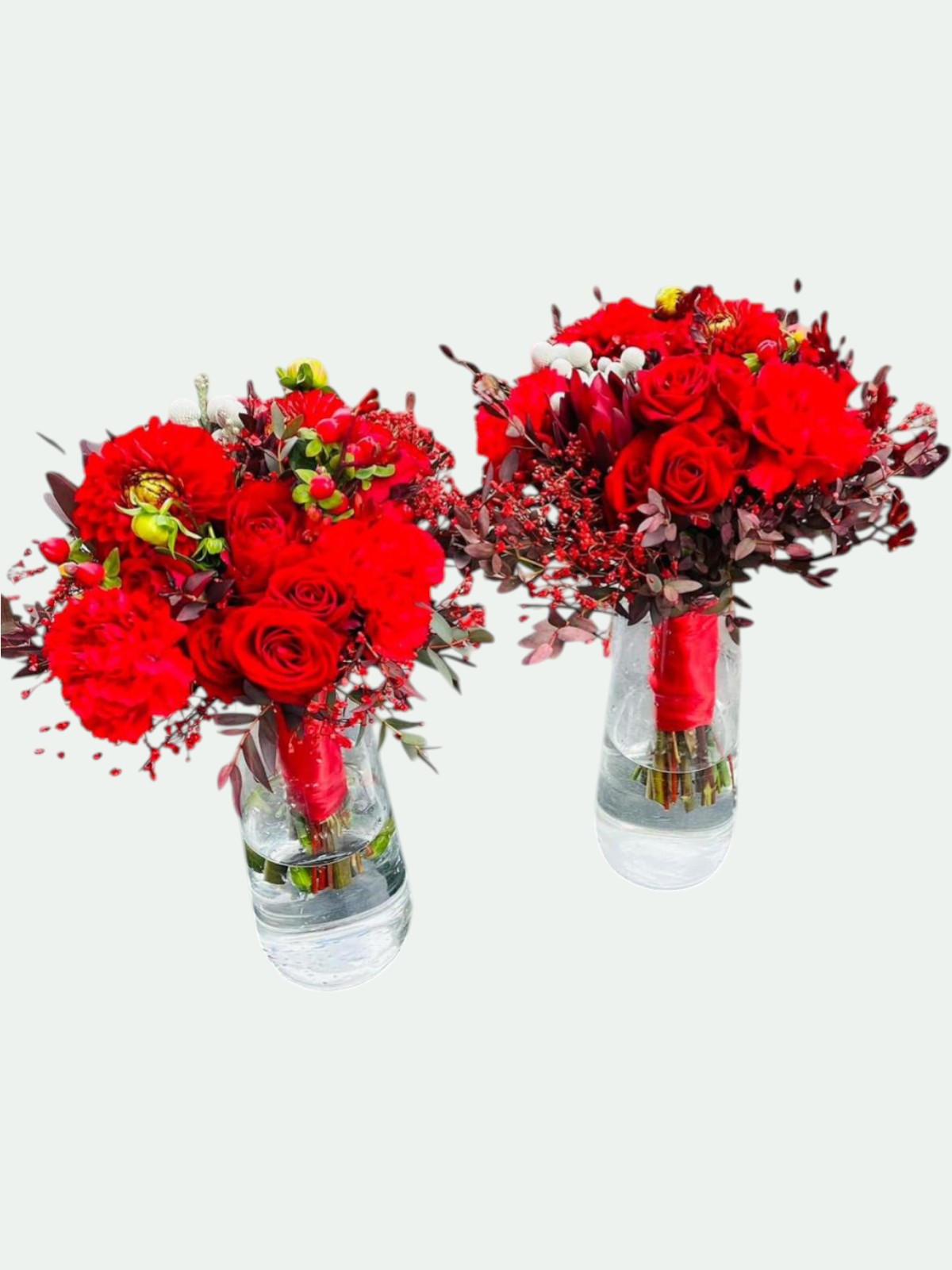 Buchet elegant pentru nașă cu flori pastel – Florăria Iedera Jibou