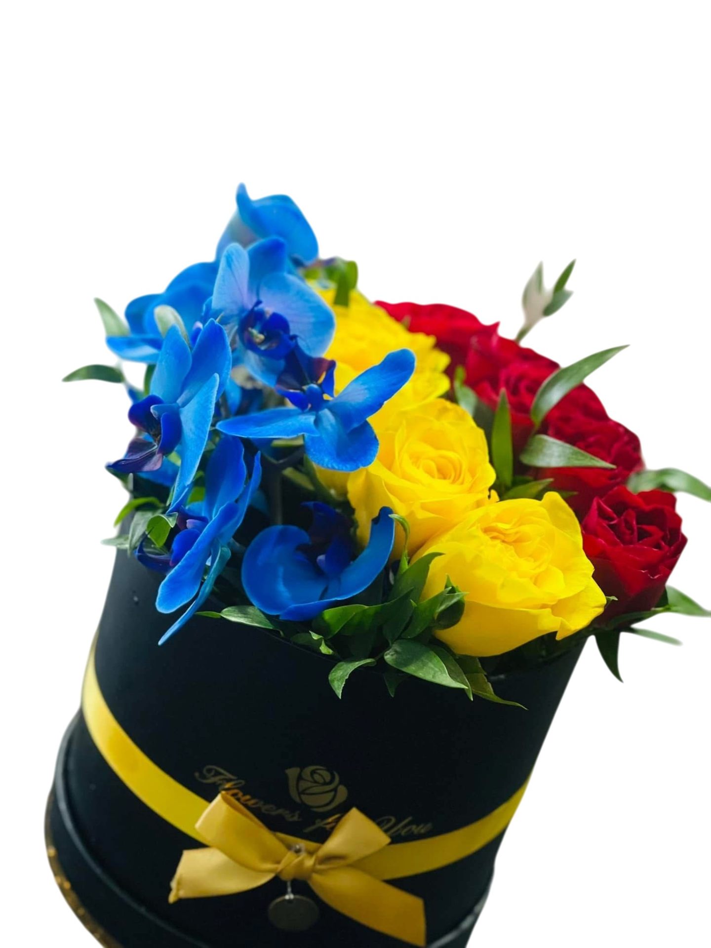 Tricolor cu Orhidee